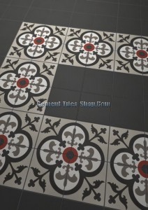 Gạch bông – Encaustic cement tile – CTS-307